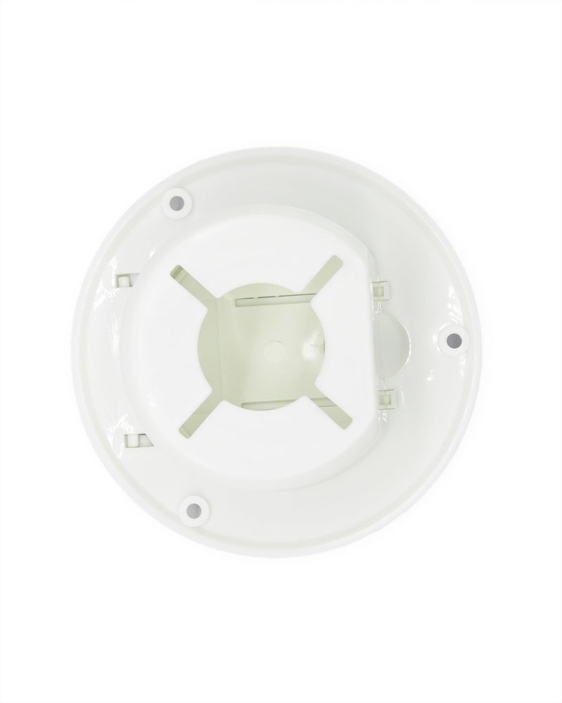 X-Haibei RV Trailer Camper Electric Power Cord Cable Hatch Round Fits 2-3/4 inches Dia. Hole Flip Up Cover (White) - Image 5